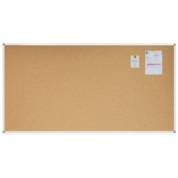 CORK NOTICE BOARD 90x180cm GOLDEN