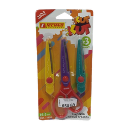[4950] CREATIVE SCISSORS 3 TECHNO PATTERNS
