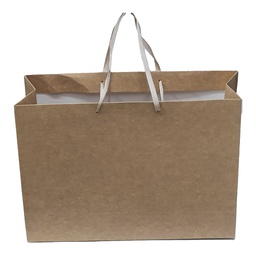 SIMPLE KRAFT PAPER BAG 40x30x13cm RACIM