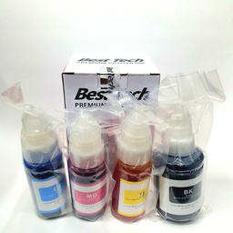 [E-490] PACK ENCRE CANON 190/490/790/890/990 CMJN 70/135ml BEST TECH