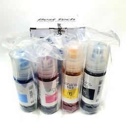 [E-103] EPSON INK PACK 103 4x70ml CMYN BEST TECH