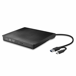 [GP70N] GRAVEUR DVD EXTERNE USB 3.0 + TYPE C HP