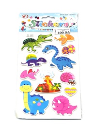 [3434-4] 3D STICKERS MM RAMA