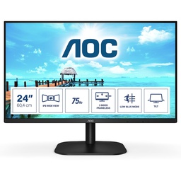 شاشة AOC مقاس 24 بوصة