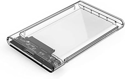 CAPSYS 透明 USB 3.0 2.5 英寸机架