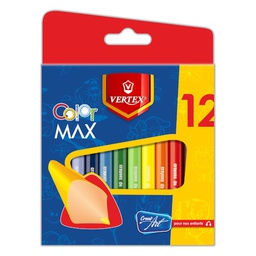 [VS-0402] CRAYONS DE COULEUR VERTEX 12/9