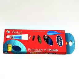 [SE2968] OIL PAINT BOX OF 12 COLORS x 9ml EXCELLENT