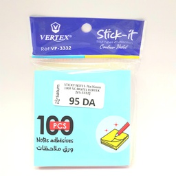 [VS-3332] STICKY NOTES 76x76mm 100F 5C PASTEL VERTEX