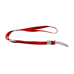 1cm RED BADGE HOLDER CHAIN
