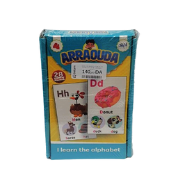 [B0310] CARTES ARRAOUDA N°4 I LEARN THE ALPHABET ATTIAF