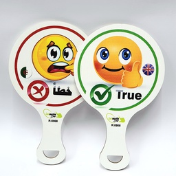 TRUE/FALSE PLATE