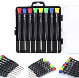 [2088-8PC] طقم مفكات براغي سيبالي مكون من 8 قطع