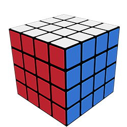 مكعب روبيك 4x4x4 من شركة كيو واي تويز