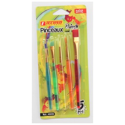 [4646] 5-piece TECHNO BRUSH KIT