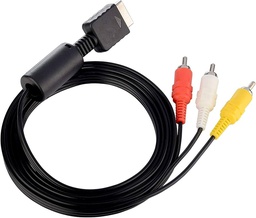 [PS 2] كابل بلاي ستيشن 2 إلى 3xAV