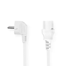 [3669] CAPSYS 3x1mm 1.5m WHITE POWER CABLE