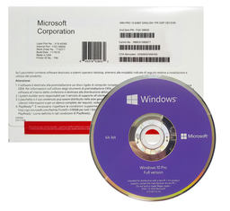 حزمة ويندوز 10 برو 64 بت FR DVD من مايكروسوفت