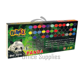[0416] PEINTURE PANDA 12 COULEURS BIMEX