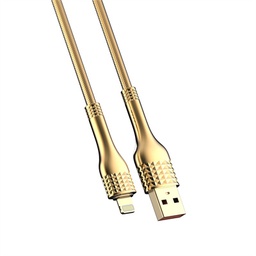 [LS651] CABLE IPHONE 30W 1m GOLD LDNIO