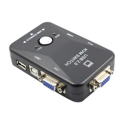VGA KVM SWITCH 2 PC 2E 1S