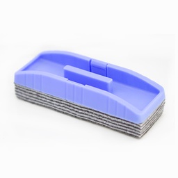 [4101] BROSSE TABLEAU BLANC MAGNETIQUE 7 COUCHES PORTE MARQUEURS SAMBARA