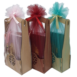 [MT05] QURAN BOOK + SABHA AND PRAYER MAT WOODEN BOX