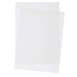 COUVERTURE PAGE DE GARDE EN PLASTIQUE TRANSPARENT A4 140µm 100F CLAIRE