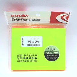 [RADL6023] STICKY NOTES 76x101mm 100F 5C DL