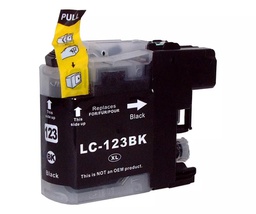 BROTHER LC123 BLACK PRINTER CARTRIDGE 1 PCS KOANAN