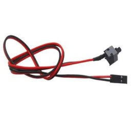 CABLE D'ALIMENTATION AVEC BOUTON POUSSOIRE MARCHE ARRET POUR UNITÉ CENTRALE