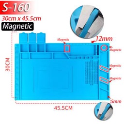 POLYMERE MAGNETIQUE POUR STATION DE SOUDAGE ET BRICOLAGE
