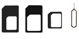ADAPTATEUR CARTE SIM UNIVERSEL 3 DIM + EXTRACTEUR