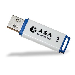 فلاشة 8 جيجابايت 2.0 ASA مانهاتن