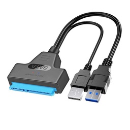 SATA F 转 2x USB AM 3.0 适配器电缆（电源）