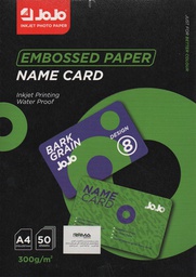 [JY-3005-8] BUSINESS CARD PAPER A4 300g/m² 50F DESIGN 8 BARK GRAIN JOJO