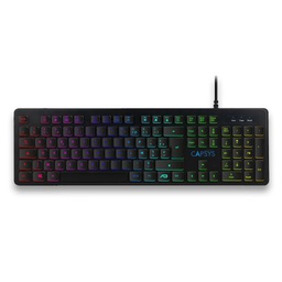 [KB174] CLAVIER USB AZERTY + AR RGB CAPSYS