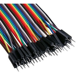 CABLE DUPONT M/M 20cm 40pcs