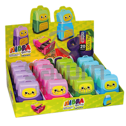 [AL1907] GOMME TAILLE CRAYON DOUBLE ALGO