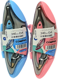 [CO-0609] COMPAS METALIQUE PASTEL MOBS