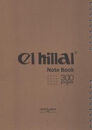 NOTE BOOK 300P A4 5x5 EL-HILLAL