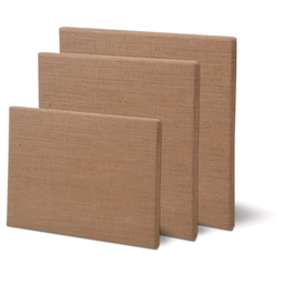 [6475] TOILE DE JUTE SUR CHASSIS 40x50cm 480g/m TECHNO