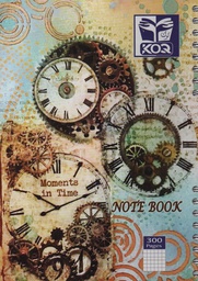NOTE BOOK 300P A4 5x5 KOQ