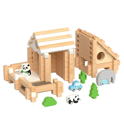 [9518-14] MORTISE AND TENON BUILDING BLOCKS GAME