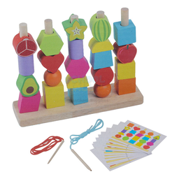 [9530-9] FIVE SETS OF COLUMN BEADED BOXES