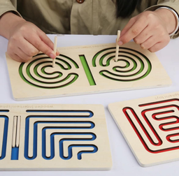 [9518-11] WOODEN INTERHEMISPHERIC TOYS