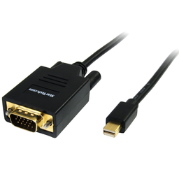 CABLE MINI DISPLAY M TO VGA M 1.5m