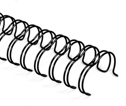 ANNEAUX / SPIRAL METALLIQUE 34 BOUCLES 7.9mm TAZIRI
