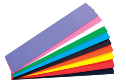 [RS3200] PAPIER CREPON 50x200cm 10pcs FLUO RAMA