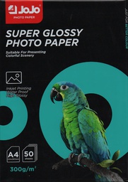PAPIER PHOTO A4 300g 1 FACE 50f JOJO