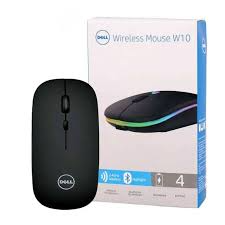 [W10] SOURIS SANS FIL + BLUETOOTH + RECHARGEABLE PLATE 10m 1600 DPI 4 BTN DELL